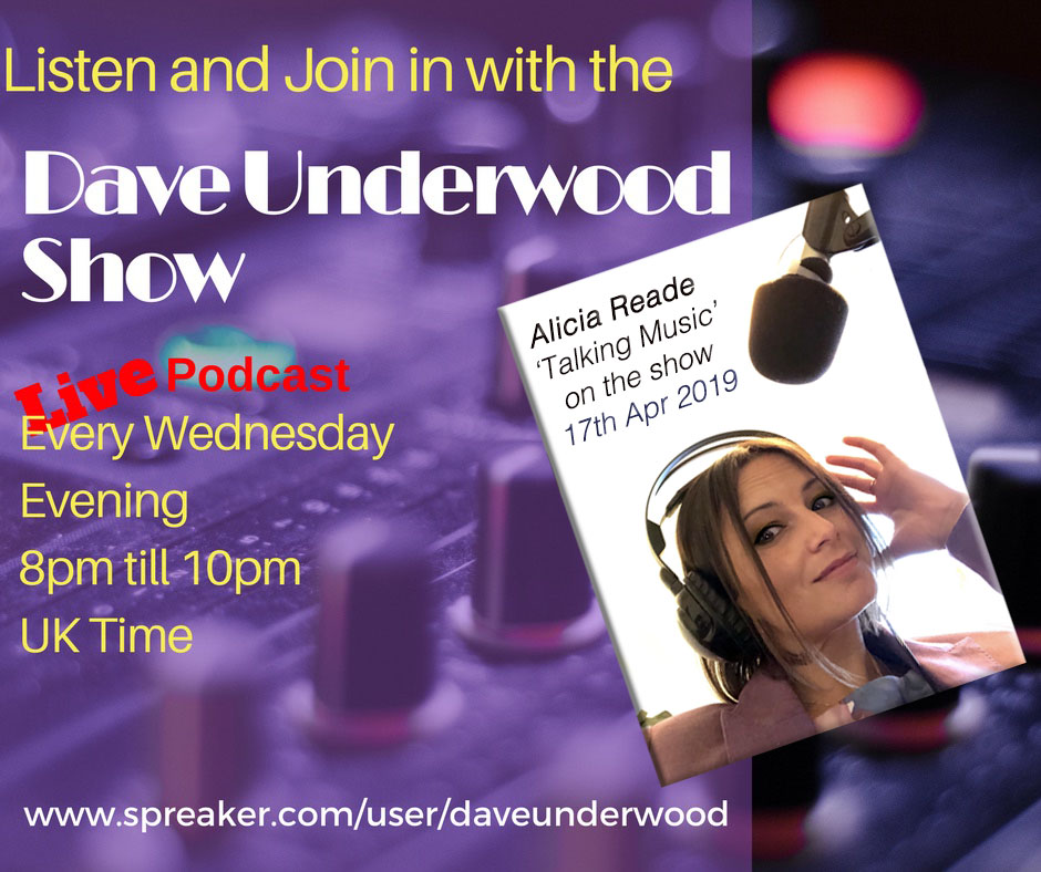 Alicia Reade on the Dave Underwood show 17-4-19