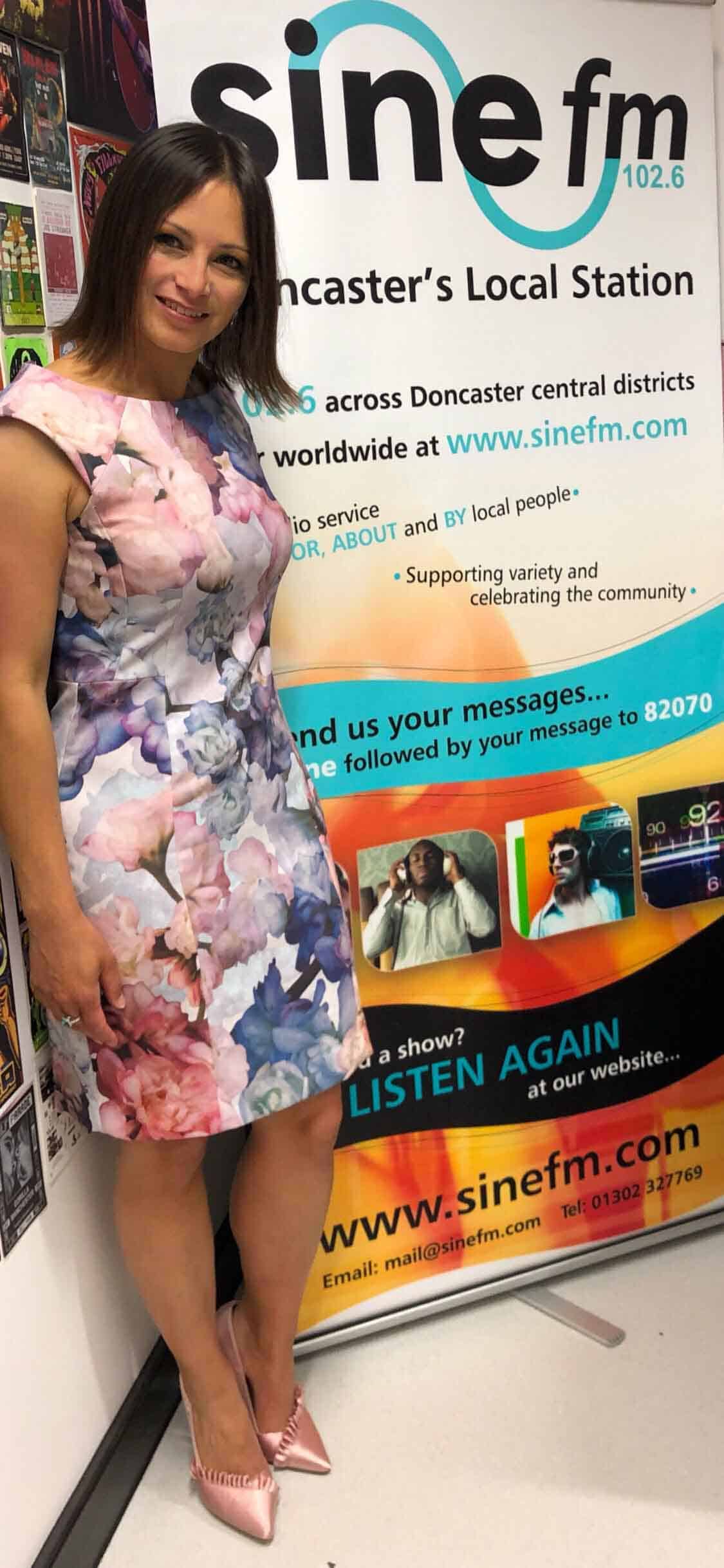 Alicia Reade at Sine FM June 2019